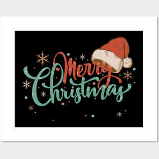 Merry Christmas Posters and Art